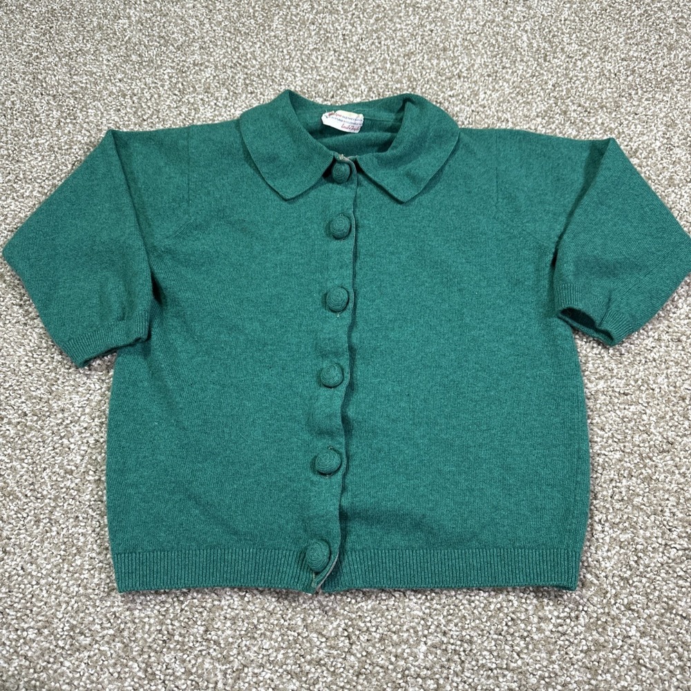 Lord Taylor 50s Ballantyne Cashmere Sweater With Wool Skirt Scotland Size Small - Picture 2 of 16